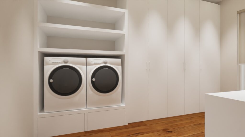 Interior design lavanderia