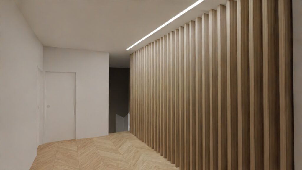 Interior design villino unifamiliare